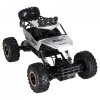 Samochód zdalnie sterowany na pilota RC Rock Crawler 1:12 4WD METAL srebrny